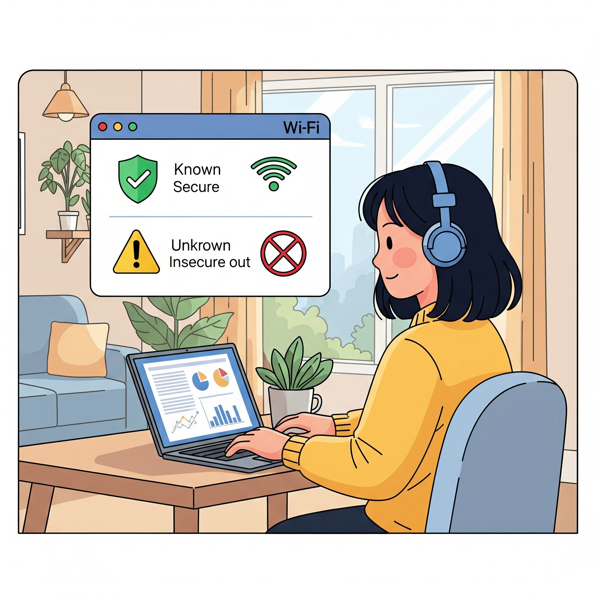 Conectarse a wifi en teletrabajo