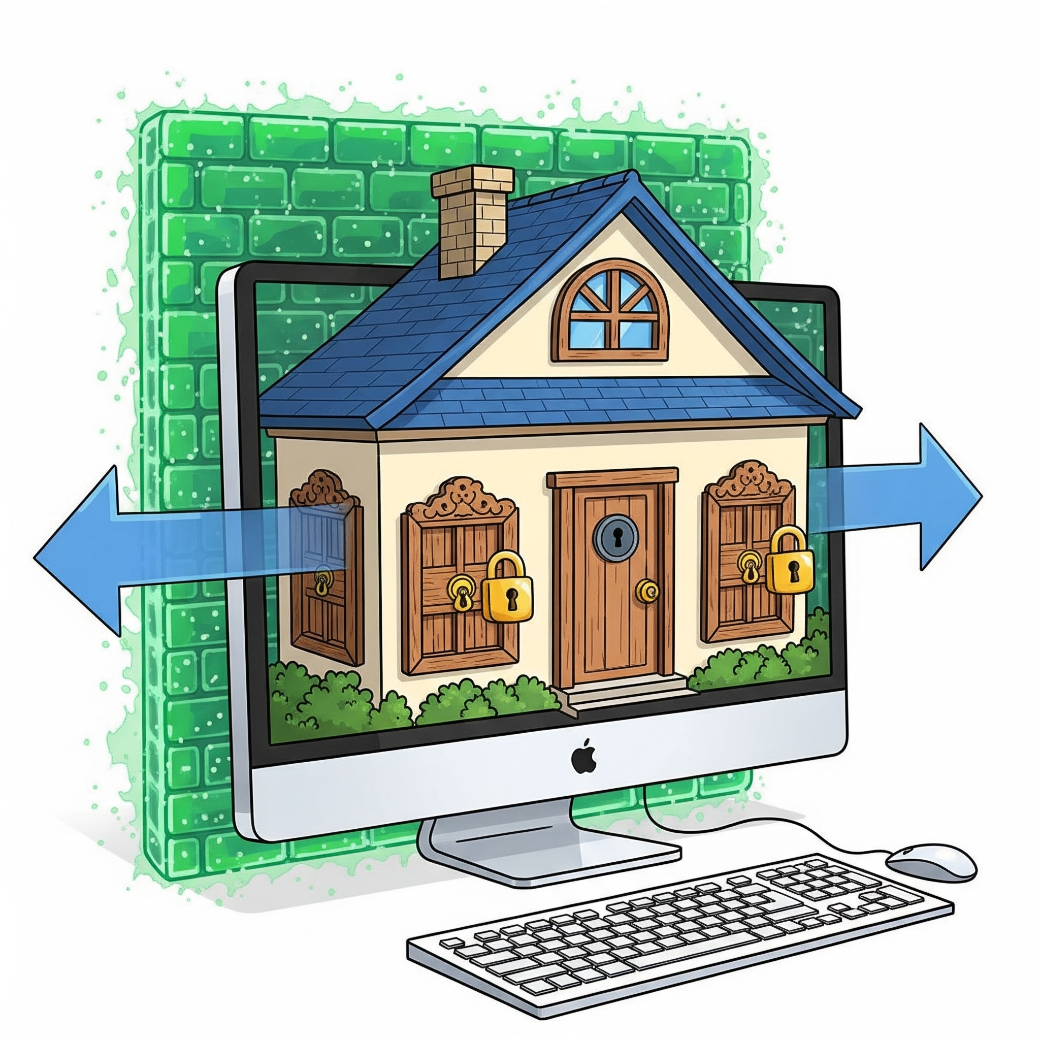 Antivirus y cortafuegos